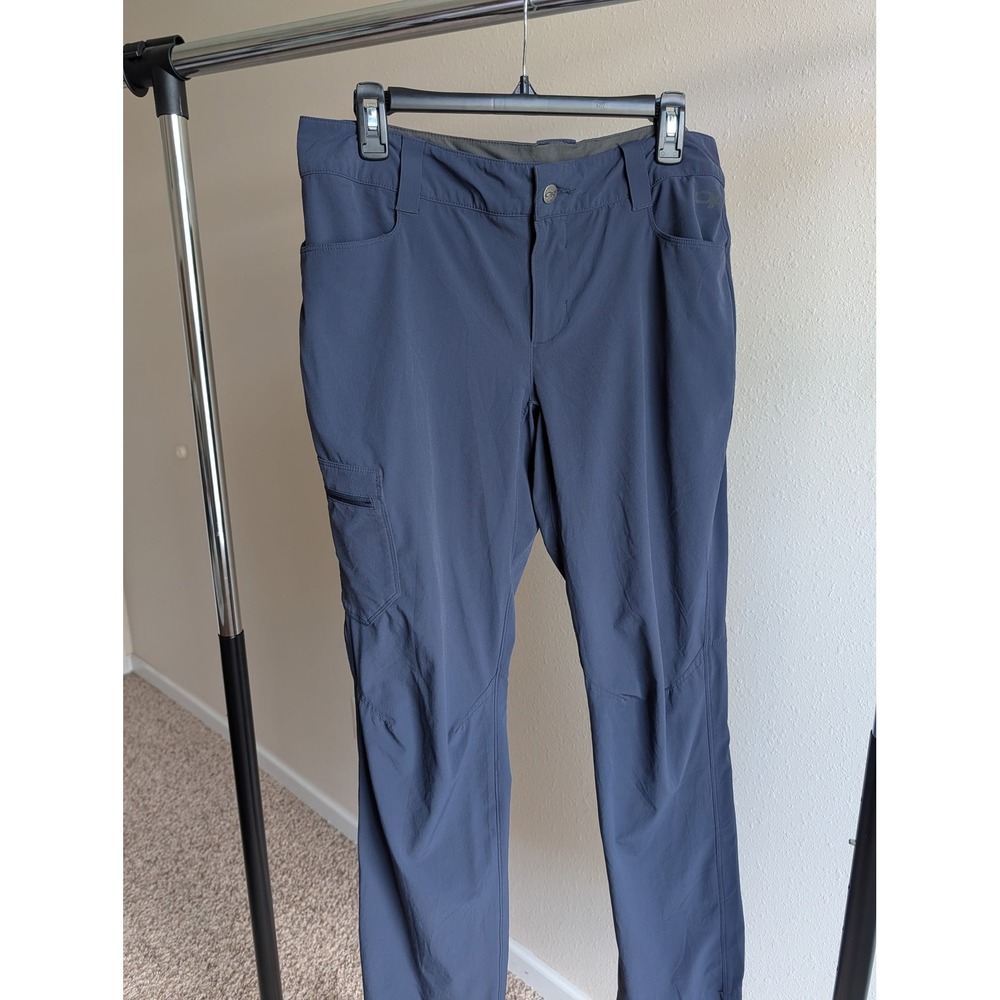 Outdoor Research Ferrosi Pants Womens 10 Navy Blue Hiking Climbing Trekking